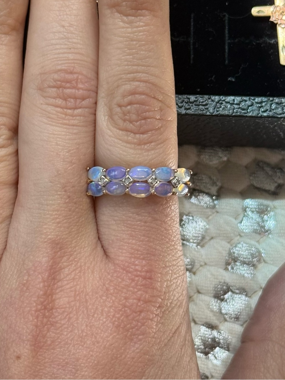 Vintage 9k Opal Ring